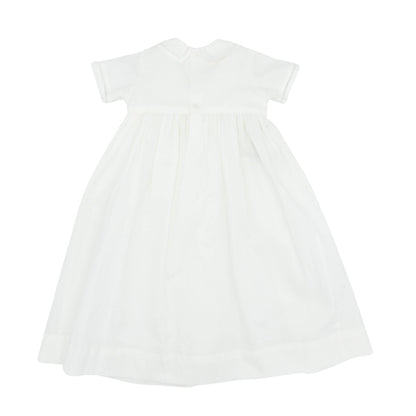 Boys Riley Baptism Gown with Smocked Cross