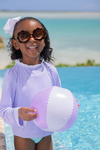 Winnie's Wave Spotter Swim Shirt - Lauderdale Lavender
