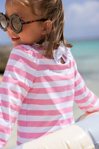 Winnie's Wave Spotter Swim Shirt - Caicos Cabana Stripe