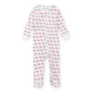 Parker Zipper Pajama - Hot Cocoa Santa - FINAL SALE