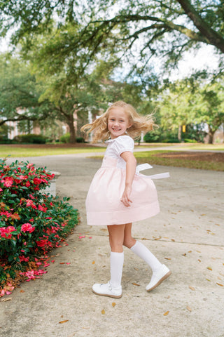 Sundays Best Dress (Velveteen) - Pink