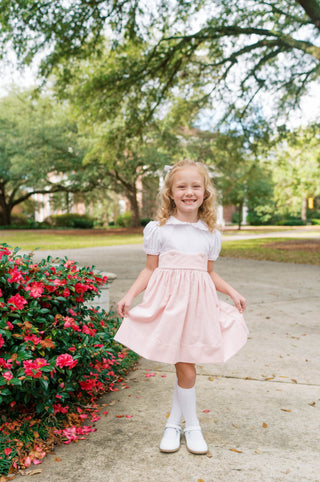 Sundays Best Dress (Velveteen) - Pink