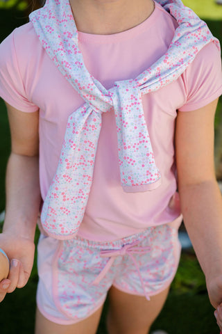Elise Short - Petal Play with Petal Purple and Cotton Candy Pink