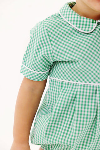 Bradford Bubble - Gibson Island Green Gingham