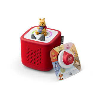 Toniebox 2 Winnie the Pooh Play Set - Sunset Red