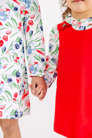 Lizzie's Luxe Leisure Dress - Fair Street Floral