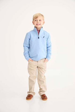Hayword Half-zip - Barrington Blue