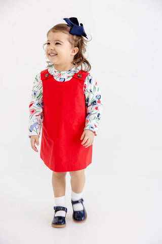 Reece Ruffle Top - Fair Street Floral
