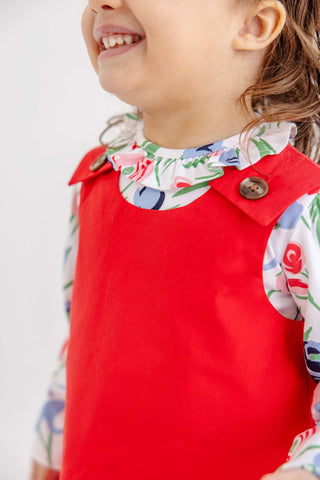 Reece Ruffle Top - Fair Street Floral