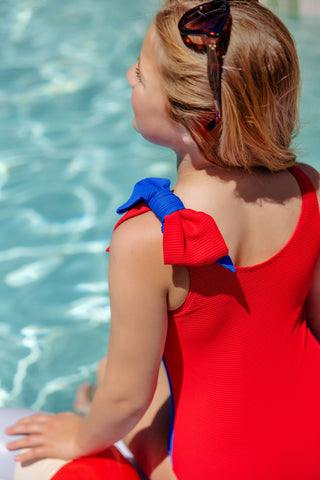 Brookhaven Bow Suit - Rockefeller Royal