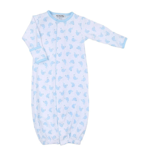 Sweet Whales Printed Converter Gown