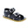 Navy Leather