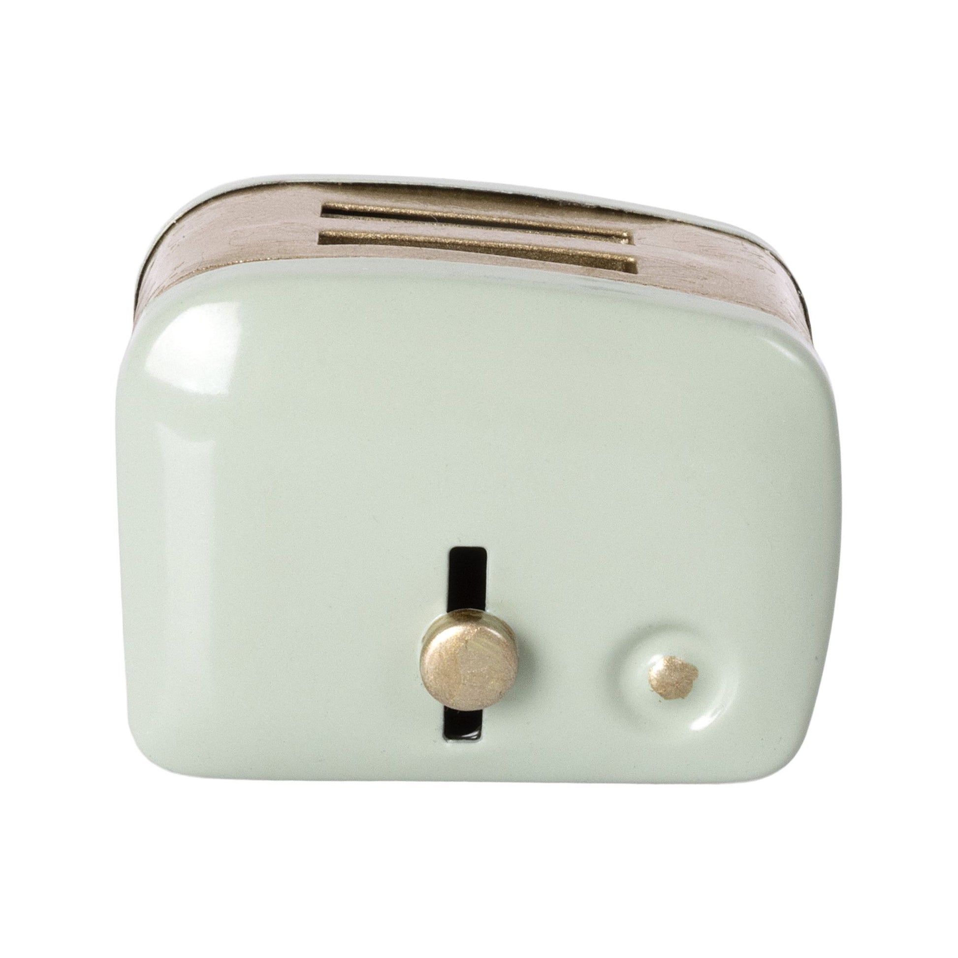 *Maileg - Miniature Toaster & Bread, Silver