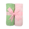 Tulip (Pink Check/ Green)