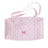 Smocked Bow on Light Pink Seersucker