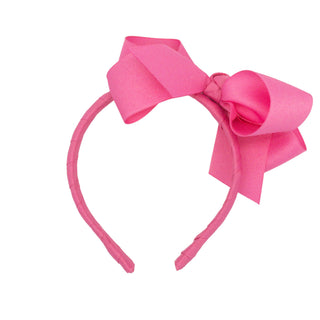 1/2" Headband w/ Grosgrain Bow