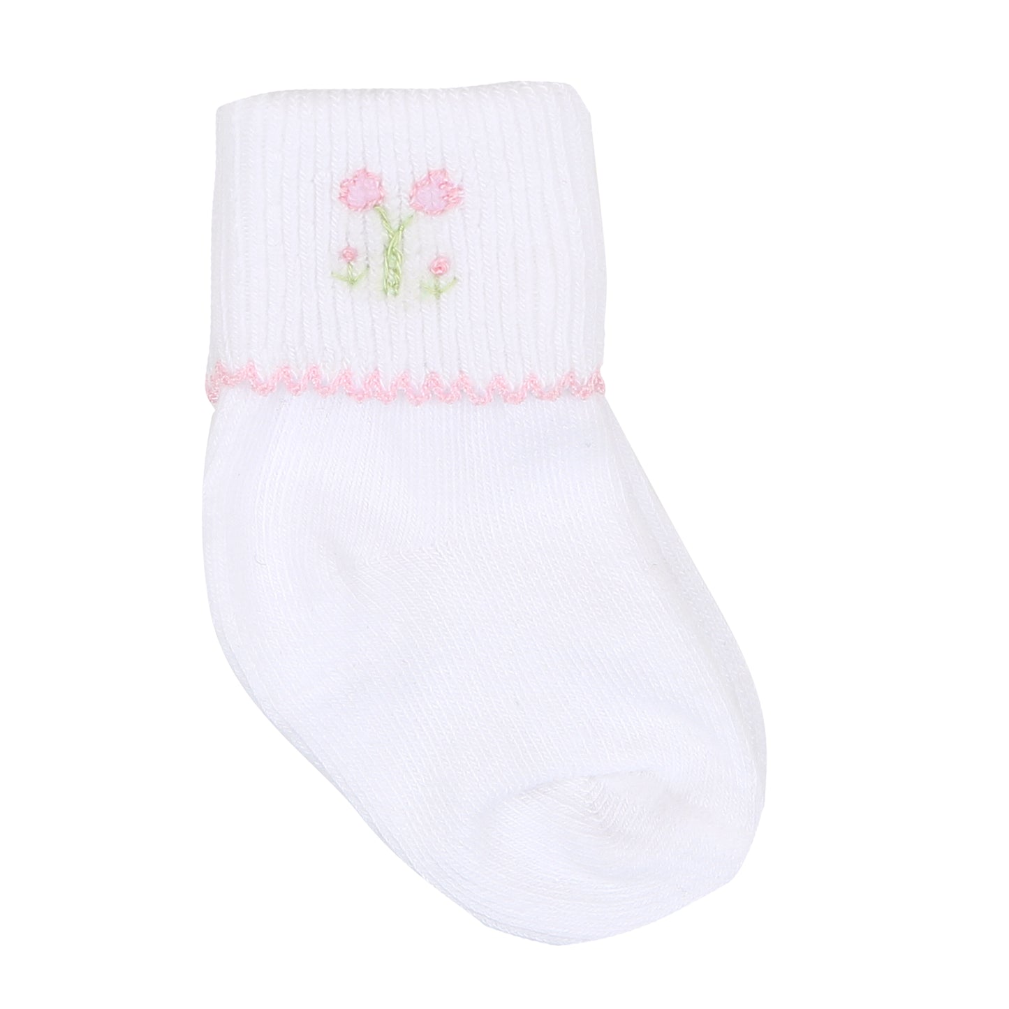 Sweet Teddies Embroidered Socks