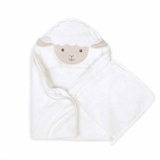 Petit Lamb Towel & Washcloth Set
