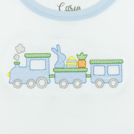 Bunny Train Monogram Design