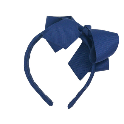 1/2" Headband w/ Grosgrain Bow