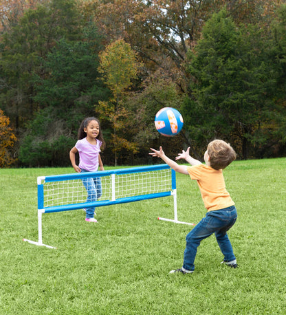 3-in-1 Game Set with Tennis, Badminton, and Volleyball