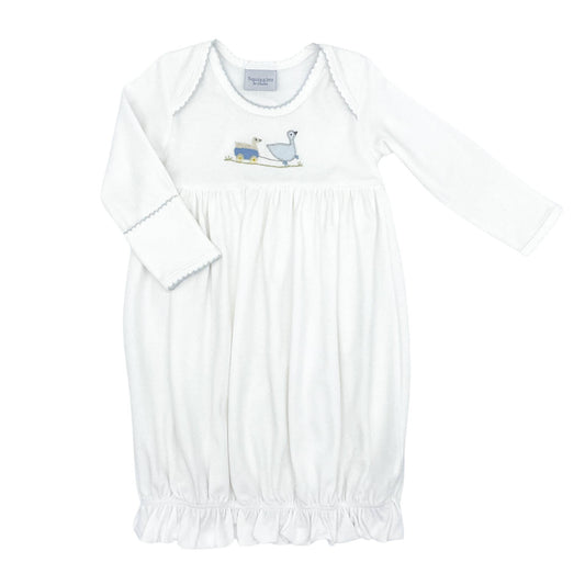 Daddy Duck & Son Embroidered Daygown
