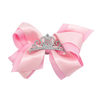 Glitter Crown Bow