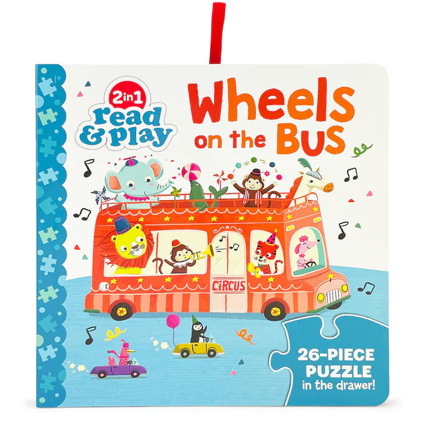 Wheels On The Bus 2-in-1 Read & Play