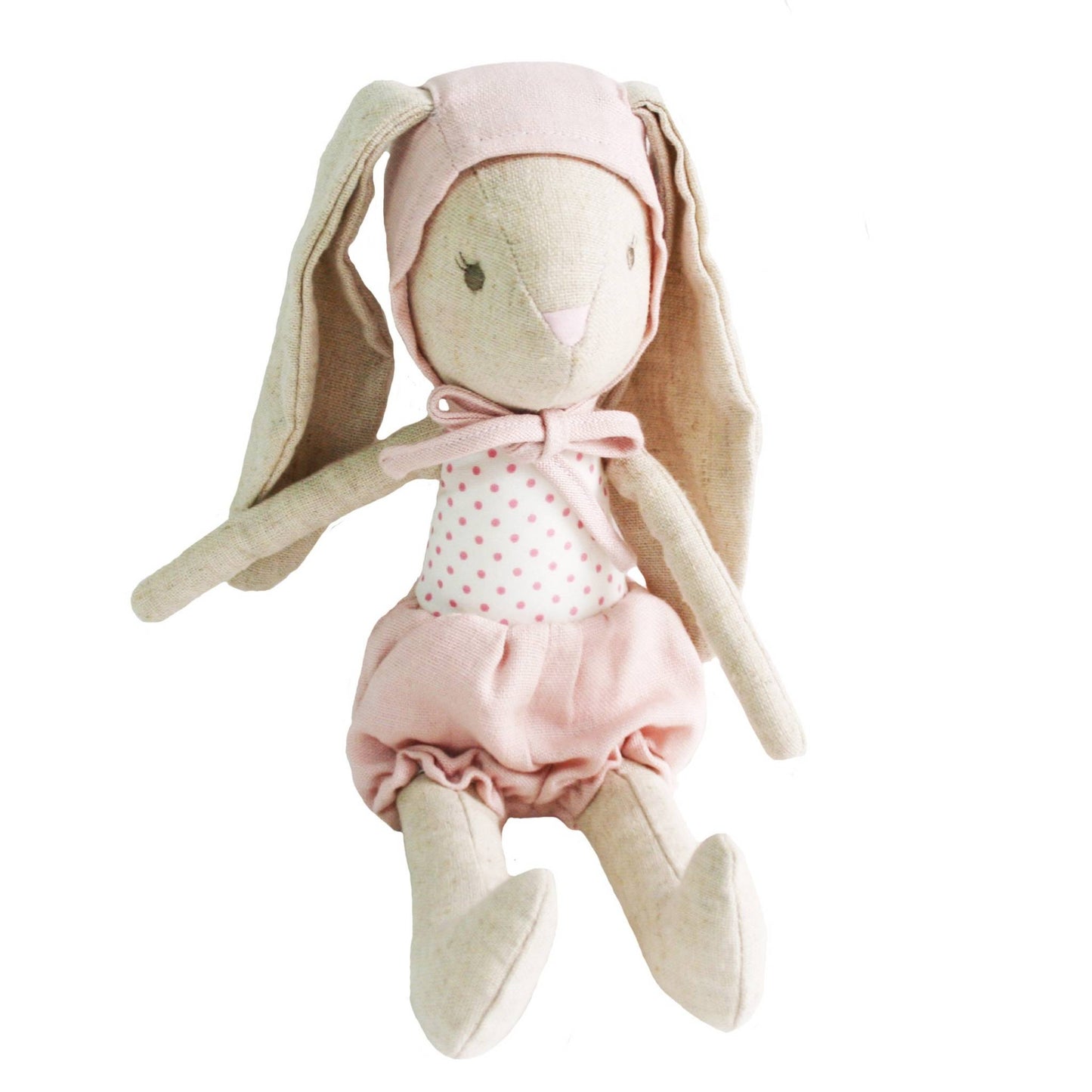 Baby Girl Bunny in Bonnet