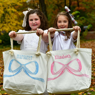 Printed Canvas Tote