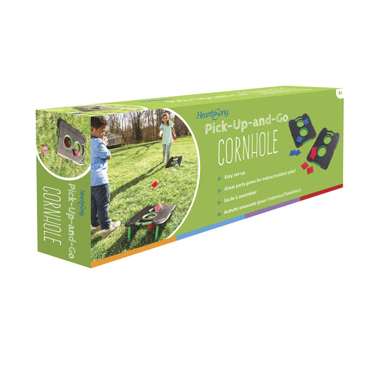 Pick-Up-and-Go Portable Cornhole