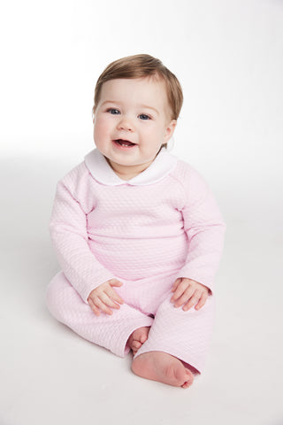 Girls Quilted Pant Set