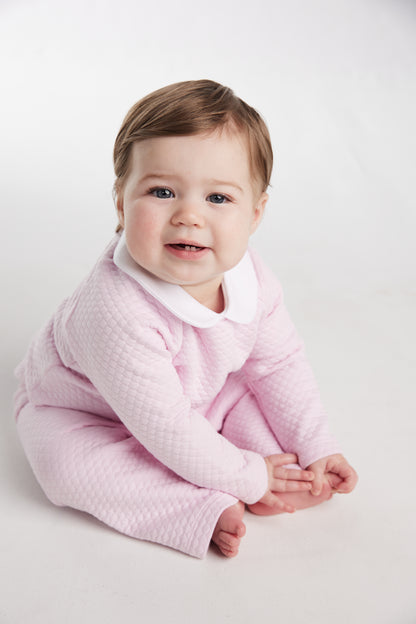 Girls Quilted Pant Set