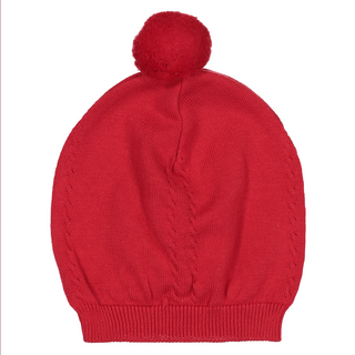 Pom Pom Knit Hat - FINAL SALE