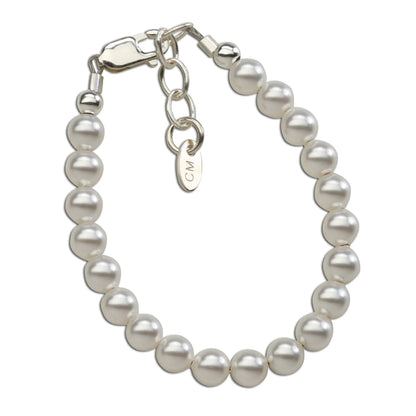 Serenity - Sterling Silver Pearl Bracelet
