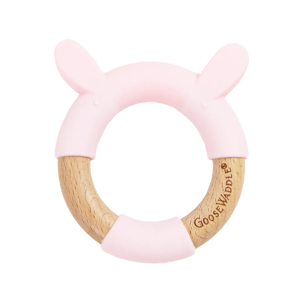 Wood & Silicone Ring Teether