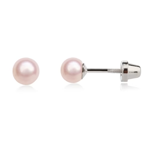 Sterling Silver Pearl Earrings